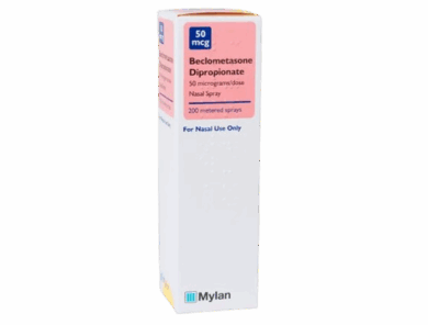 Beclometasone nasal spray