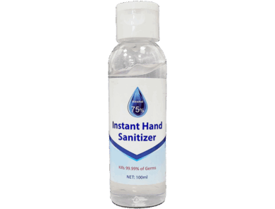 hand sanitiser gel