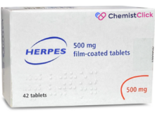 Herpes tablets