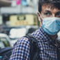 man wearing face mask