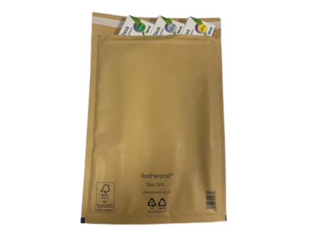 Example of discrete packaging for secure postage