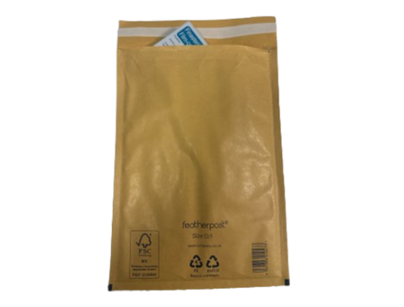 Example of discrete packaging for secure postage