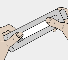 Place tube in protective packaging