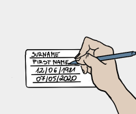 Fill out label