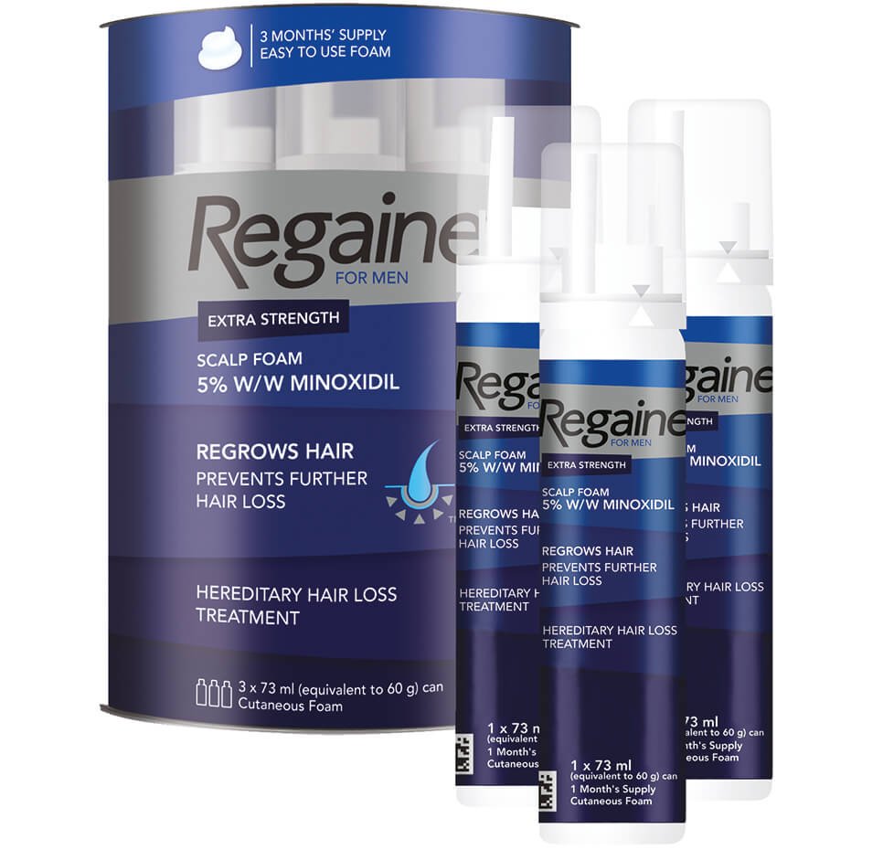 Regaine Extra Strength Foam For Men