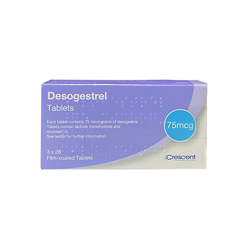 Desogestrel Contraceptive Pill Crescent brand