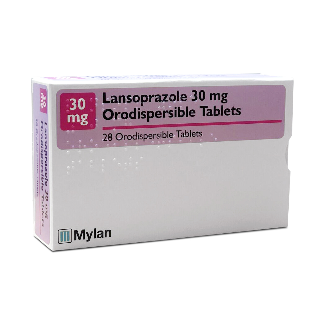 Lansoprazole 30mg Orodispersible Mylan 28 tablets