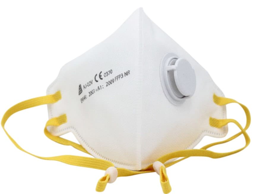 Valved FFP3 mask