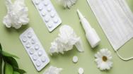 Antihistamine medication visual display